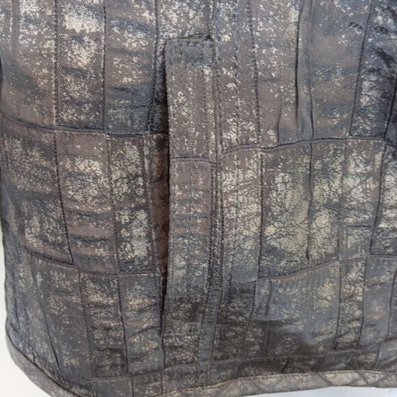 Ruby Rd. Gray 3/4 sleeve zip front jacket - Picture 7 of 12